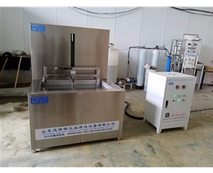 合肥气缸提升的单槽超声波清洗机